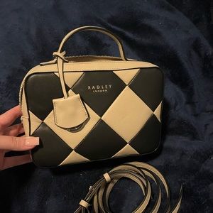 Radley London checkered satchel